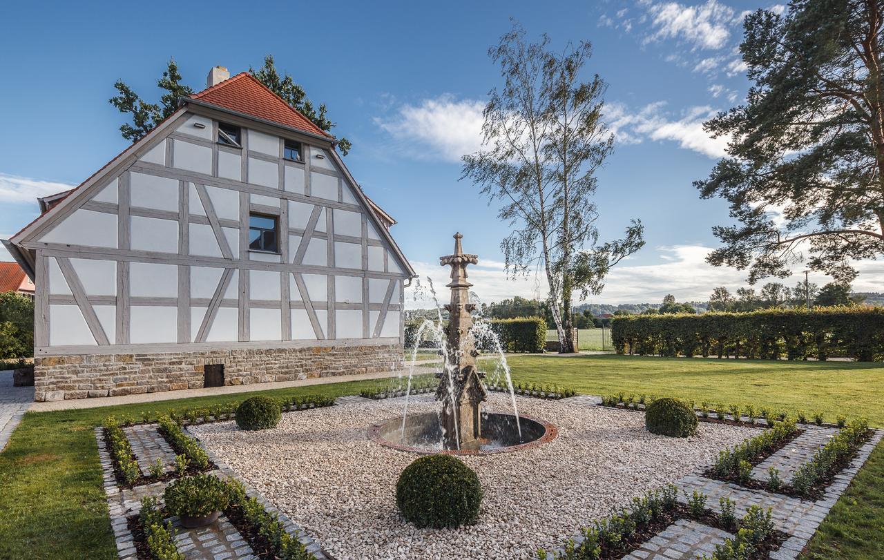 Hotel Dorfmuehle Lehrberg Luaran gambar