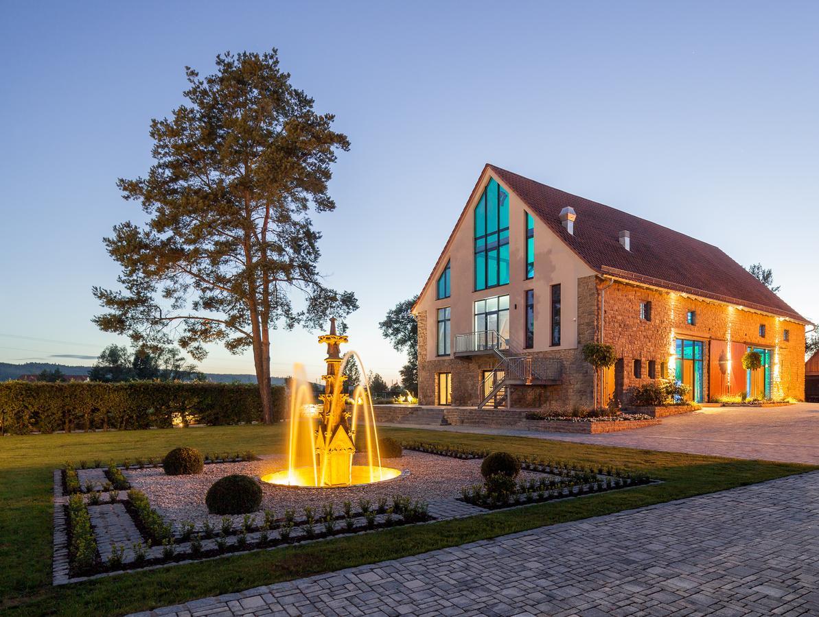 Hotel Dorfmuehle Lehrberg Luaran gambar
